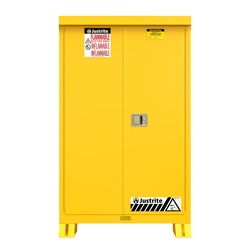 JUSTRITE 90 Gallon Manual Outdoor Flammable Storage Cabinet
