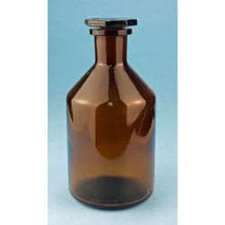 Hecht Karl Assistant Amber Reagent Bottle With Glass Stopper 50 mL | Buy Online | Hecht Karl&trade; | Fisher Scientific