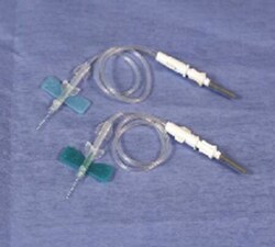 Kawasumi Safety K-Shield Winged Blood Collection Sets Needle gauge: 23g;
