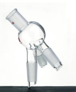 Synthware™ Distillation Receiver, without Hose Connection, 135° Angle