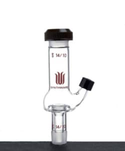 Synthware Hickman-Hinkle Distillation Head with Side Port 14/10:Specialty
