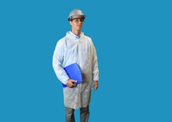 Keystone Safety&nbsp;Cleanroom Compatible Polypropylene Lab Coats