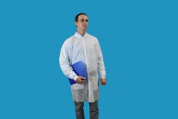 Keystone Safety&nbsp;Cleanroom Compatible Polypropylene Lab Coats