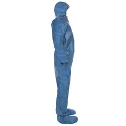 Ansell&nbsp;KleenGuard&trade; A20 Blue Coveralls, Attached Hood and Boots