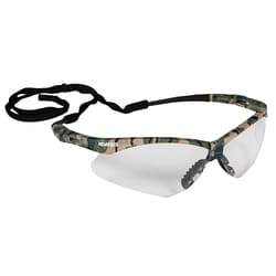 KleenGuard Nemesis Safety Glasses Frame Color: Camouflage, Lens Tint: Clear,