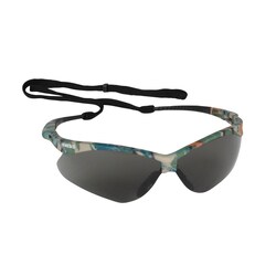KleenGuard Nemesis Safety Glasses Frame Color: Camouflage, Lens Tint: Smoke,