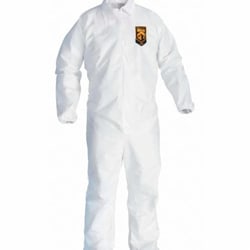 Ansell KleenGuard™ A20 Breathable Particle Protection Coveralls, Elastic Back, Wrists, and Ankles