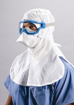 Ansell Kimtech M3 Pouch Style Face Masks, Knitted Headbands Sterile ...