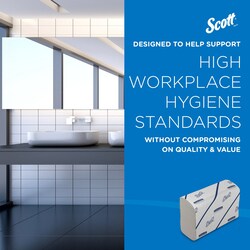 Kimberly-Clark Professional Scott Essential Narrow-Fold Paper Hand Towels White | Buy Online | Kimberly-Clark Professional&trade; | Fisher Scientific