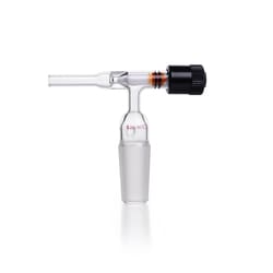 DWK Life Sciences Kimble™ Kontes™ Chromatography Flow Control Adapter with 24/40 ST Joint