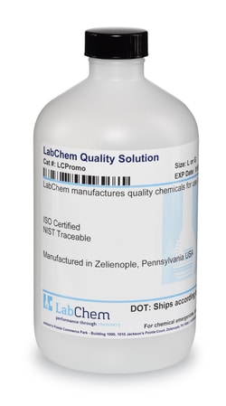 Chemical Solution, Buffer Solution pH 10.0 at 25°C, Color Coded Blue, Traceable to NIST, LabChem