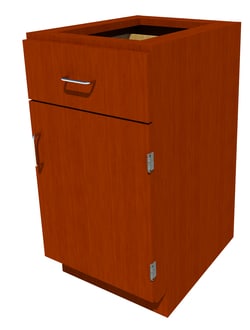 Fisherbrand&trade;&nbsp;Standing Height Wood Cabinet, 18 in. Wide