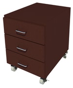 Fisherbrand™ Mobile Wood Cabinet, 18 in. Wide