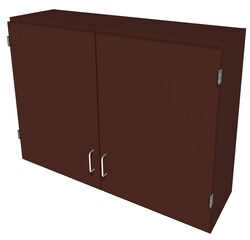 Fisherbrand Wood Wall Cabinet, 42 in. Wide