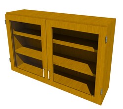 Fisherbrand&trade;&nbsp;Wood Wall Cabinet, 48 in. Wide