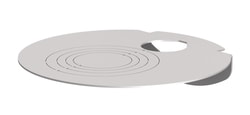 Fisherbrand™ Strandard Exhaust Snorkel Ceiling Cover Plate