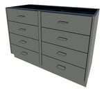 Fisherbrand™ Standing Height Stainless Steel Cabinet