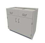 Fisherbrand™ Standing Height Steel Cabinet with Removable Back