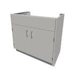 Fisherbrand™ Standing Height Steel Sink Cabinet