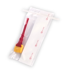 Labplas&nbsp;Sani-Stick Sampling Bags, Regular tabs