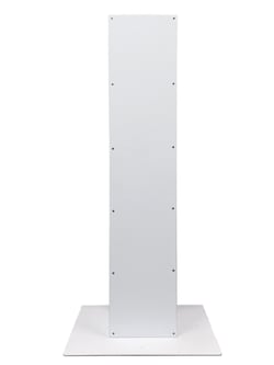 Lime Media 5 Gallon Hand Sanitizer Floor Stand with Stainless Steel Touchless