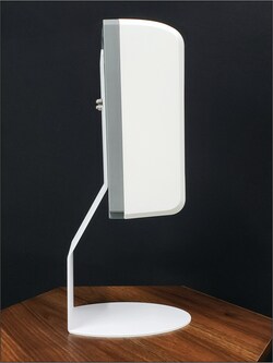 Lime Media Hand Sanitizer Table Top Stand with Touchless Dispenser 1 Ea. | Buy Online | Lime Media | Fisher Scientific