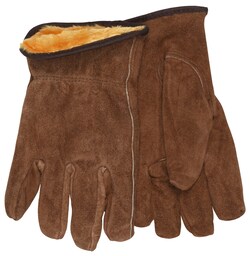 MCR Safety Premium Split Leather Insulated Drivers Gloves with Pile Lining Small | Buy Online | MCR Safety | Fisher Scientific