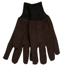 MCR Safety&nbsp;Brown Cotton/Polyester Work Gloves - Knit Wrist