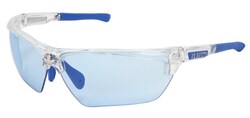 MCR Safety Dominator 3 Clear Frame, Lt Blue MAX6:Personal Protective Equipment,