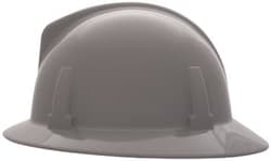 MSA Topgard Protective Hat Non-slotted; With 1-touch suspension; Gray:Personal
