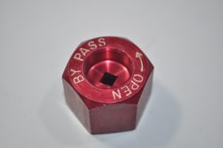 MSA Nightfighter Heads-Up Display System Accessory, Bypass Regulator Wheel