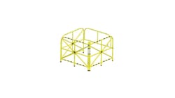 MSA XTIRPA Manhole Guard Interior Mast, IX:Personal Protective Equipment:Fall