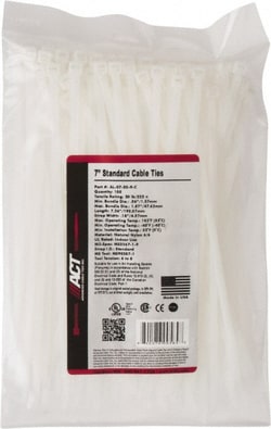 MSC Made in USA Nylon Cable Ties Made in USA&trade; Nylon Cable Ties:Computers,