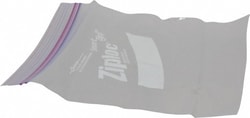 MSC Ziploc Storage Bag Capacity (English): 1 quart; Width (English): 7in.;