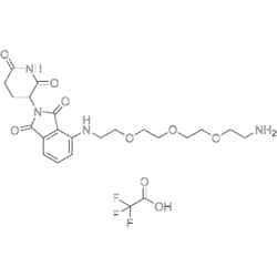 MedChemExpress Pomalidomide-PEG3-C2-NH2 TFA 100 mg | Buy Online | MedChemExpress | Fisher Scientific