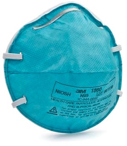 3M Health Care Particulate Respirator and Surgical Mask Respirator; Model: