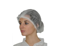 Medicom Hopen Double Elastic Bouffant cap Amarillo, Quantity: paquete de