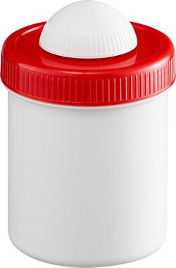 SAMIX White Jar with Red Lid White Jar with Red Lid; Capacity: 100 mL;