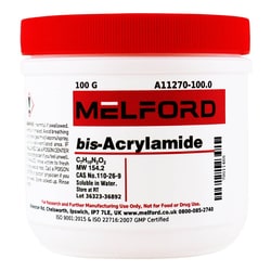 Melford bis-Acrylamide 100 g | Buy Online | Melford | Fisher Scientific