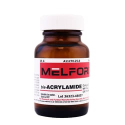 Melford bis-Acrylamide 25 g | Buy Online | Melford | Fisher Scientific