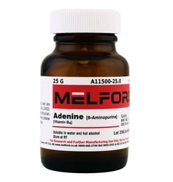 Melford Adenine [6-Aminopurine] [Vitamin B4] USP 25 g | Buy Online | Melford | Fisher Scientific