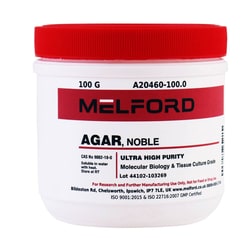 Melford Agar Noble 100 g | Buy Online | Melford | Fisher Scientific