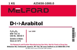 Melford D-+-Arabitol 1 kg | Buy Online | Melford | Fisher Scientific