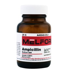 Melford Ampicillin Sodium Salt 25 g | Buy Online | Melford | Fisher Scientific