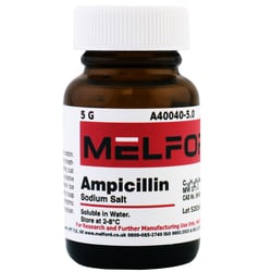 Melford Ampicillin Sodium Salt 5 g | Buy Online | Melford | Fisher Scientific