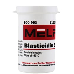 Melford Blasticidin S HCL Powder 100 mg | Buy Online | Melford | Fisher Scientific