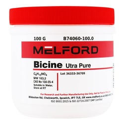 Melford Bicine 100 g | Buy Online | Melford | Fisher Scientific
