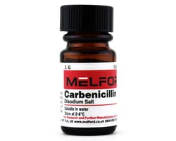Melford Carbenicillin 1 g | Buy Online | Melford | Fisher Scientific