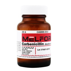 Melford Carbenicillin 25 g | Buy Online | Melford | Fisher Scientific