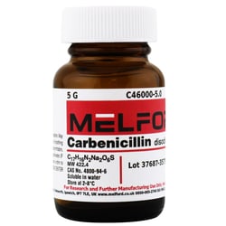 Melford Carbenicillin 5 g | Buy Online | Melford | Fisher Scientific